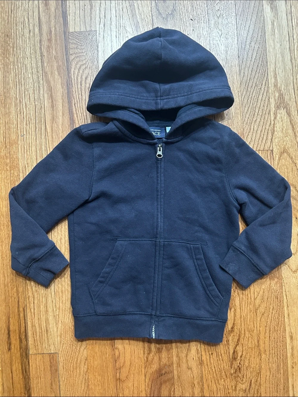 The Children's Place Navy Zip Front Hoodie Back to School Daily Wear 5T